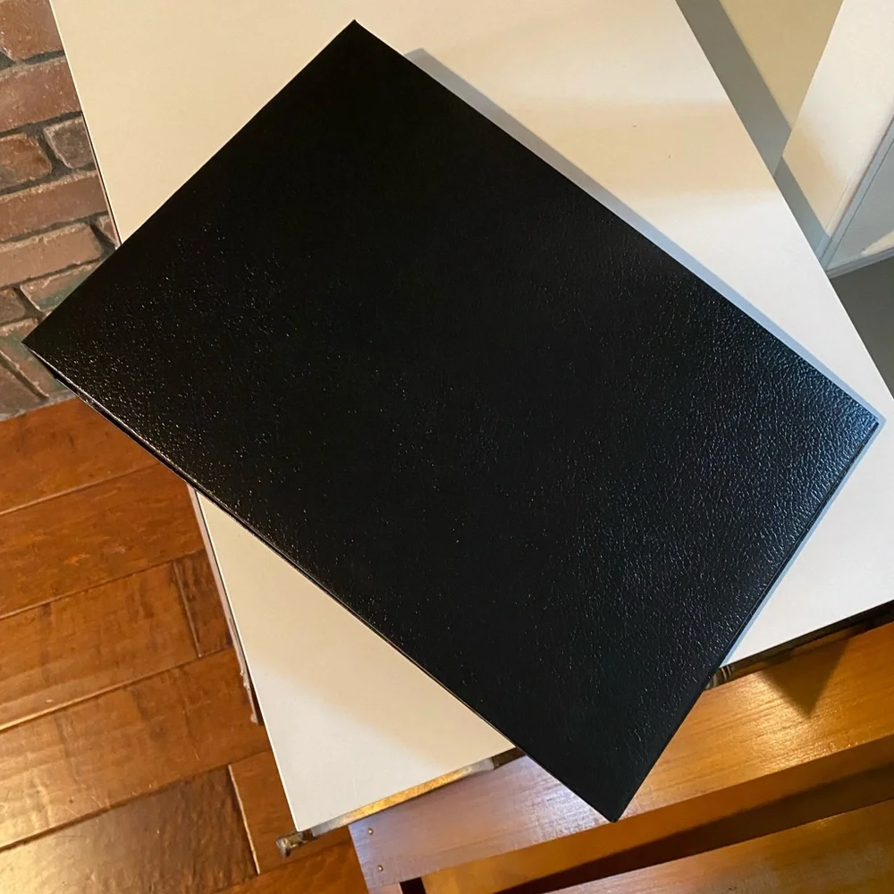 Black Office Binder